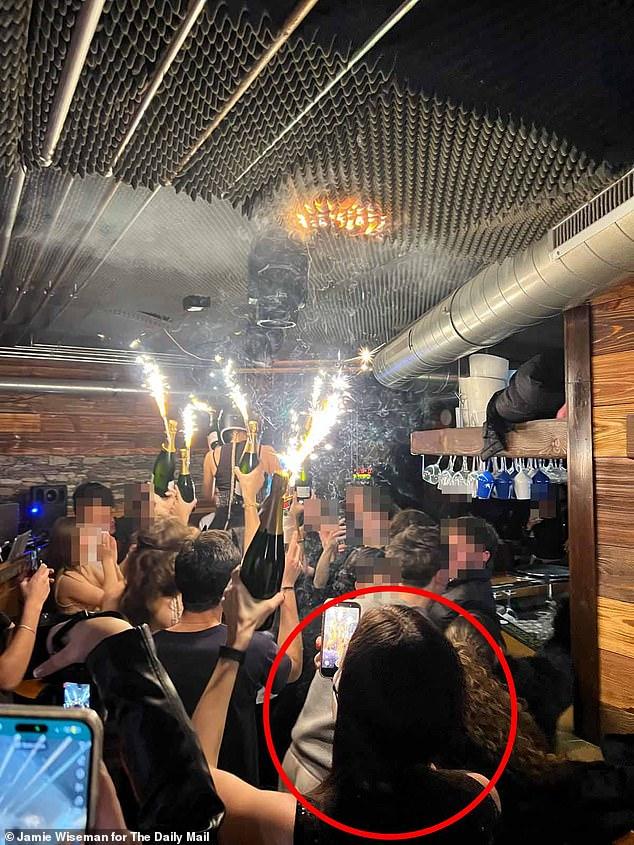 'Owner of Swiss nightclub FILMED waitress unwittingly spark deadly inferno - but was one of the first to escape'