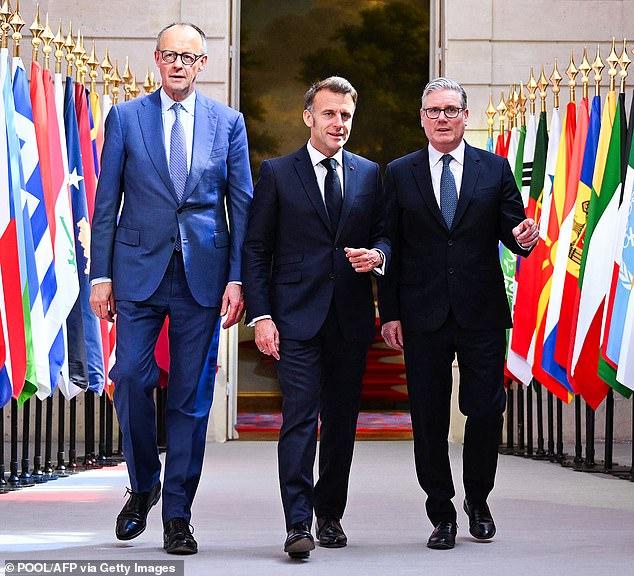 Britain, France and Germany hatch secret plan to bring Putin to the negotiating table in latest sign of war momentum turning Ukraine's way