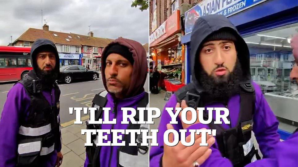Tinpot tyrants in hi-viz vests: Thugs employed by Harrow council who threatened to 'rip out' local man's teeth are named as more citizens are targeted by new army of environmental enforcement officers