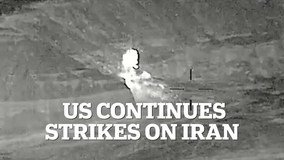 Iran ceasefire in tatters as Tehran strikes at EIGHT US targets and promises to make life 'hell' for Americans... after Trump threatened to annihilate country if war broke out again