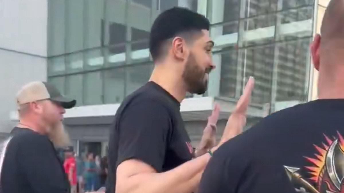 Ex-NBA star targeting WNBA Draft caught in foul-mouthed confrontation with fans outside Indiana Fever game